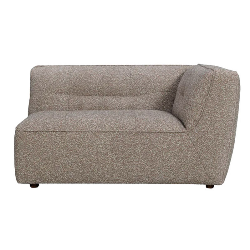NED Collections Grace Sofa 1 Seater Right Arm - Fawn Cloud image number 0